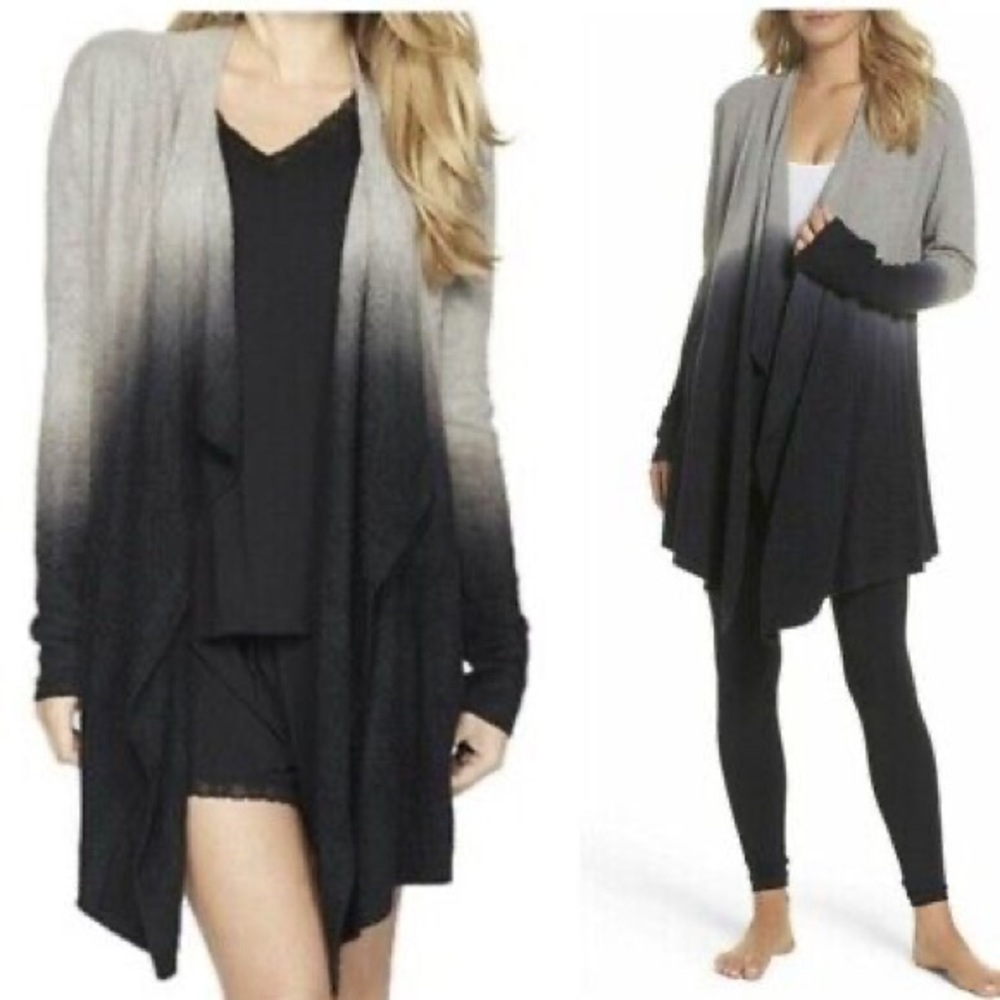Barefoot dreams ombré cozy chic lite cardigan